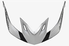 Козырек TLD A2 VISOR SLIVER SILVER / BURGUNDY