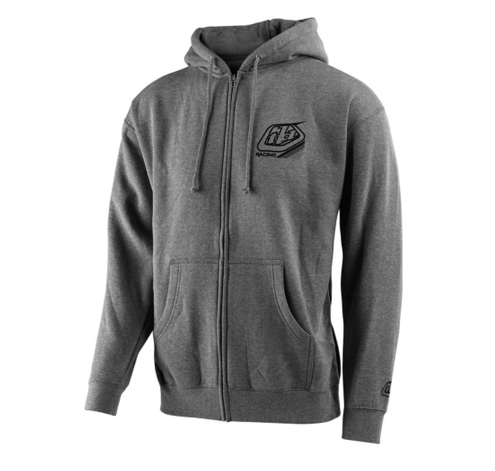 Худі TLD Mix Zip Up Hoodie (Gunmetal Heather) розмір Sm