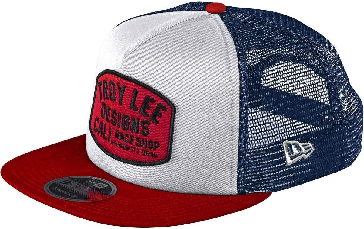 Кепка TLD Blockworks Snapback (White/Blue) OSFA