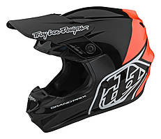 Мотошлем TLD GP HELMET [BLOCK BLACK / ORANGE ] LG