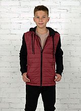 Куртка весняна хлопчик BOGI 501.009.0344.02, 128 бордо