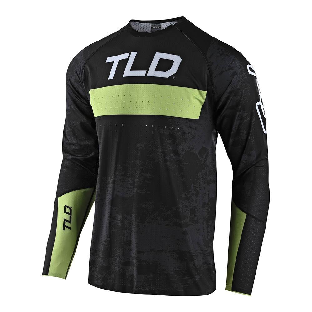 Джерси TLD Sprint Ultra Jersey, [GRIME BLACK / GLO GREEN], размер LG