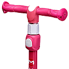 Самокат дитячий триколісний Maraton Global New, світяться колеса, фото 2