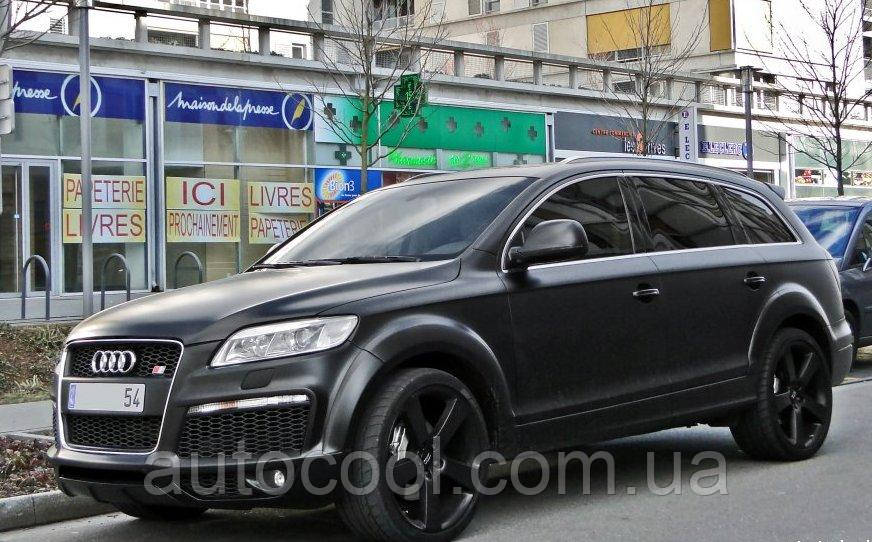 Накладки розширювачі арок Audi Q7 2009-2015 г.в. для серії S-Line