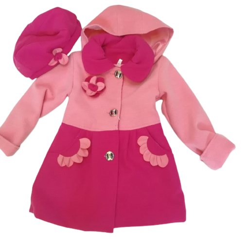 Кашемірове пальто демісезонне для дівчинки 3-4 роки