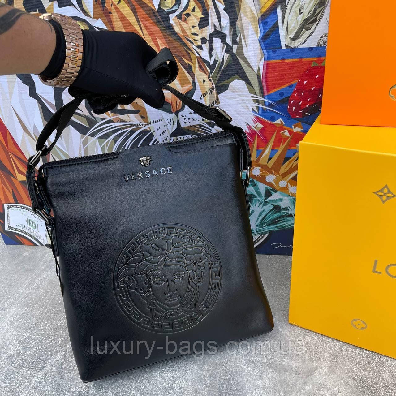 Чоловіча модна сумка Versace