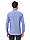 Біла чоловіча сорочка LC Waikiki/ЛЗ Вайкікі з дрібним синім принтом і синьою смужкою на комірі, фото 3