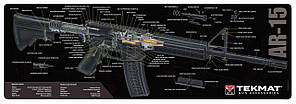 Килимок для зброї Tekmat AR-15 Cut Away