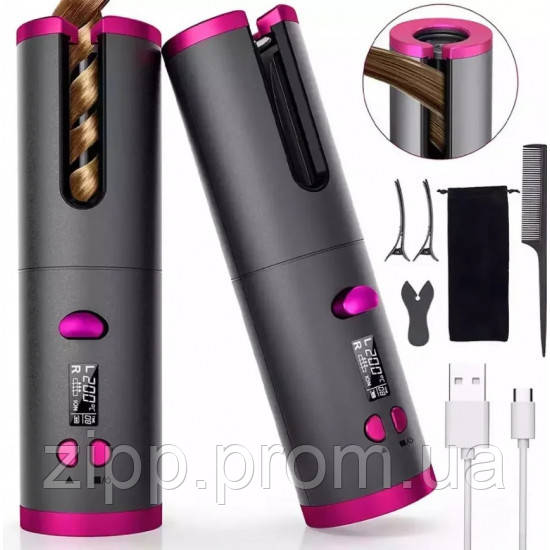 Авто-бігуді Ramindong Hair curler RD-060| Бездротова плойка для завивки волосся| Авто-бігуді| Автостайлер