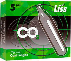 Балон CO2 Liss 12g 5 шт/уп