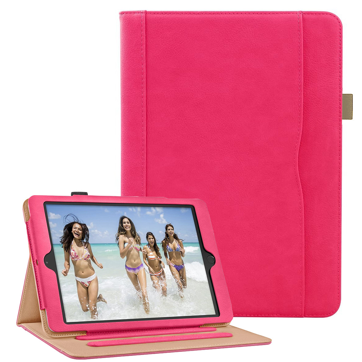 Чохол Leather Case для Apple iPad Air / Air 2 9.7 (Wake / Sleep) Rose, фото 1