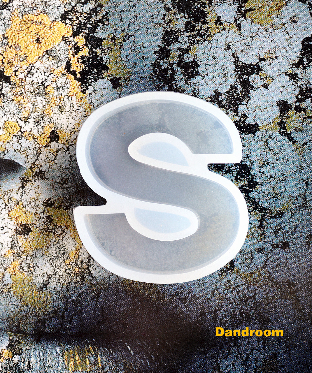 Силіконовий молд, форма, Літера "S", фото 1