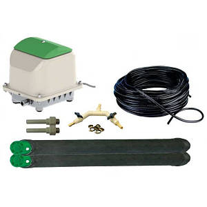 Комплект для аерації води в ставку 200 м2, аератор для ставка, водойми, септика, зимова аерація - SECOH