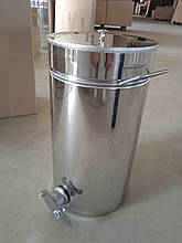 Бак (відстійник) для фасування меду нержавійка 20 л кран н/ж
