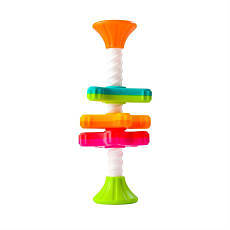 Пірамідка-спиннер тактильна Fat Brain Toys MiniSpinny (F134ML), фото 3