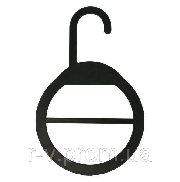 Вішалка для шарфів чорна мала, фото 1