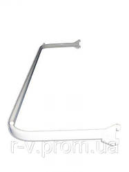 Дуга на перфорейку овальна біла 100см