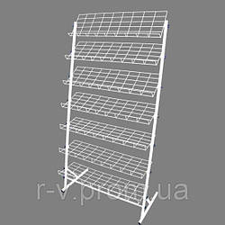Стелаж-стійка для взуття на 7 полиць ширина 66 (см)