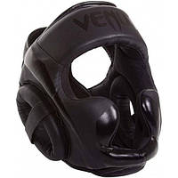 Шлем для единоборств Venum Elite Headgear Black