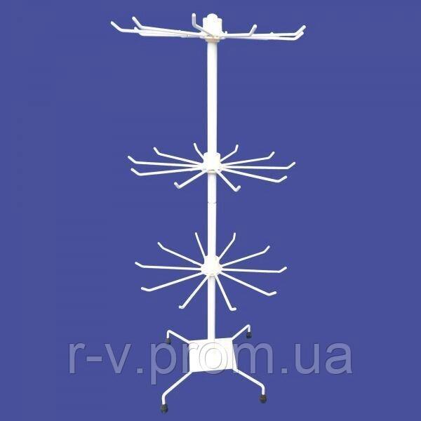 Стійка під брелоки 3 яруси, фото 1