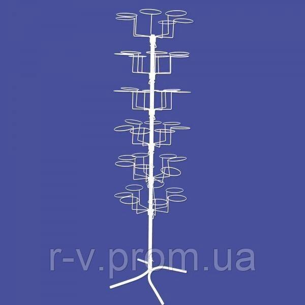 Стійка-вертушка для шапок на 42 позиції, фото 1
