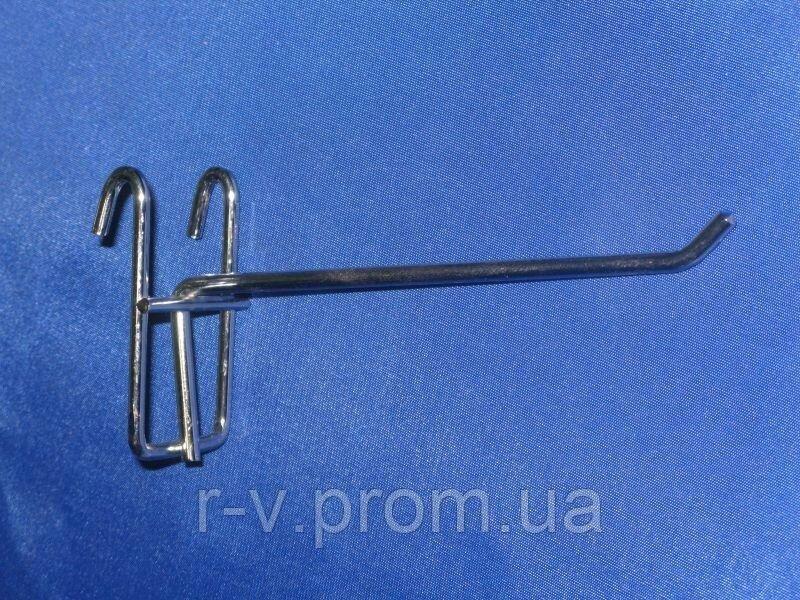 Гачок на сітку хромований 15 см
