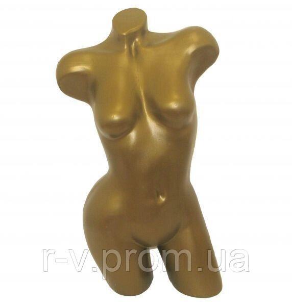 Манекен жіночий торс "Венера" золотий, фото 1