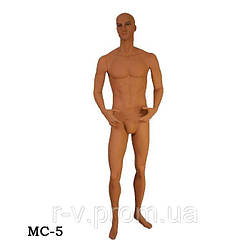 Чоловічий реалістичний манекен "Мс-5"