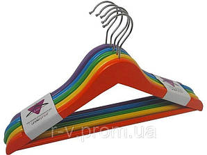 Плічка дерев'яні кольорові 36 (см)