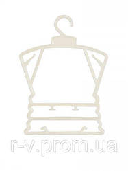 Плічка дитячі "Рамка2" мала біла