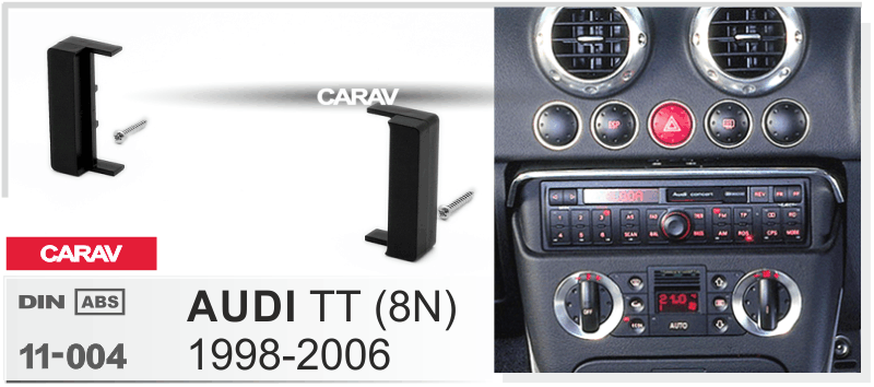 Перехідна рамка Audi TT Carav 11-004
