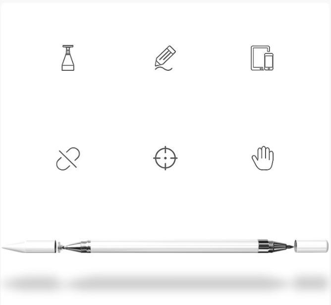 Купити Стилус YX MultiFunction Touch Pen PT360 (white), ціна 399