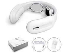 Масажер для шиї та плечей фізіотерапія шийного відділу  Білий