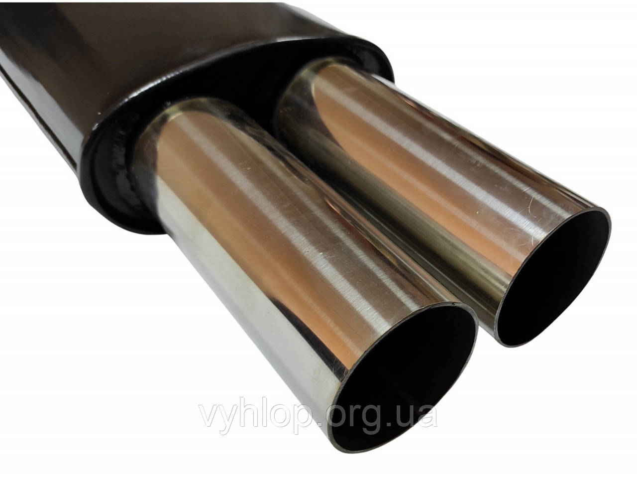 Прямоточний глушник V023 алюминизированный/нержавіюча сталь