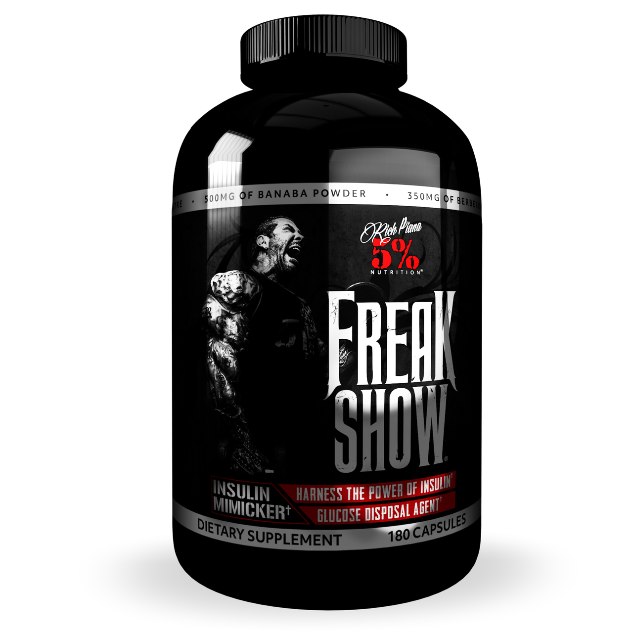 Імітатор інсуліну Rich Piana 5% Nutrition Freak Show 180 caps