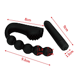 Вібро-маспер простати з 1 вібрацією, анальний стимулятор для простати, інтимні іграшки для чоловіків, фото 7