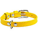 Нашийник шкіра 18-21 см 9 мм Гламур Collar для собак, фото 5