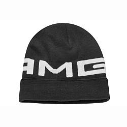 В'язана шапка Mercedes-AMG Knitted Hat, Black, артикул B66959208