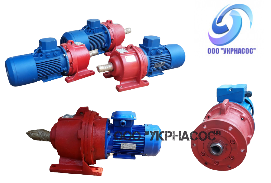 Мотор-редуктор 3МП-50-22,4-2,2, фото 1