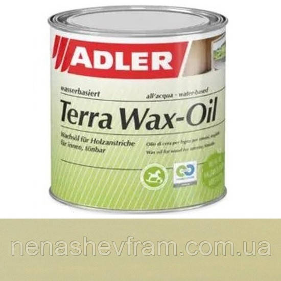 Олія з воском для дерева для внутрішніх робіт ADLER Terra Wax-Oil 1л (колір:lw_14_4_gamma)