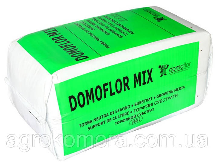Торф'яний субстрат Домофлор мікс 4 / DOMOFLOR MIX 4 фракція 0-10 мм