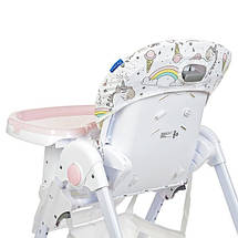 Стульчик для кормления Bambi, ремни безопасности, M 3233 Puppy Boy Blue, фото 3