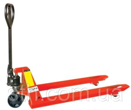 Skiper SK 25 1150PP Profi (полиуретан, 2,5т, 1150мм). Тележка гидравлическая, ручная для паллет