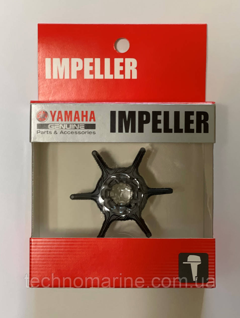 Крыльчатка Yamaha 2T и 4T 9.9-20 л.с 63V4435201, фото 1