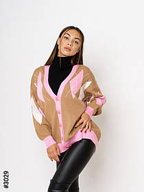 3029-20 Жіночий кардиган напівбатал (1 од: 44-52 <unk> універсальний)