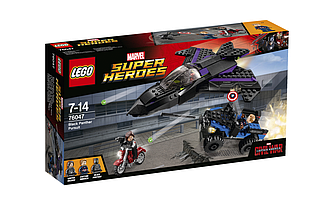 Конструктор Лего LEGO Super Heroes Переслідування Чорної Пантери