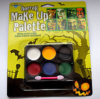 Краска для лица - грим horror Make Up Palette - палитра красок для вашего образа!