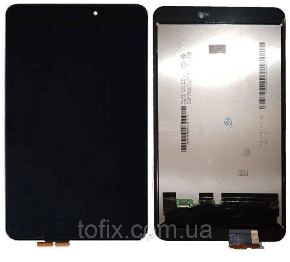 Дисплей для Asus MeMO Pad 8 ME581CL (K015) (#B080UAN01.3), модуль (екран і сенсор), чорний, оригінал
