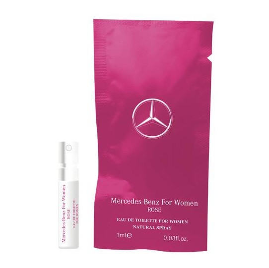 Пробник, жіноча туалетна вода Mercedes-Benz Rose perfume Women, Sample NM, артикул B66957127