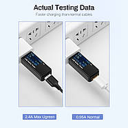 Кабель MicroUSB 2.4A для швидкої зарядки шнур мікро юсб Ugreen 1м (чорний), фото 10